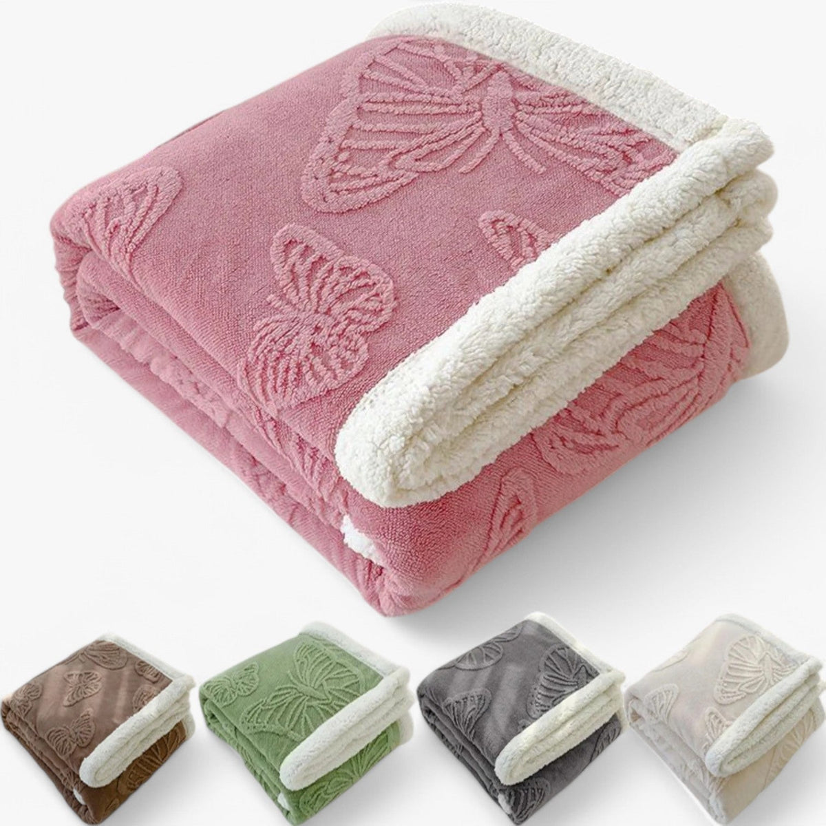 Kuscheldecke Korallenfleece Weich