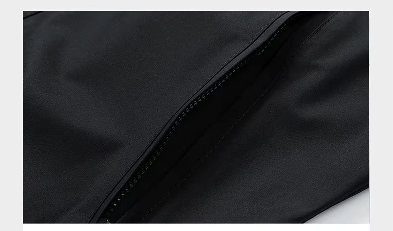 Herren Wasserdichte Kapuzen-Windjacke