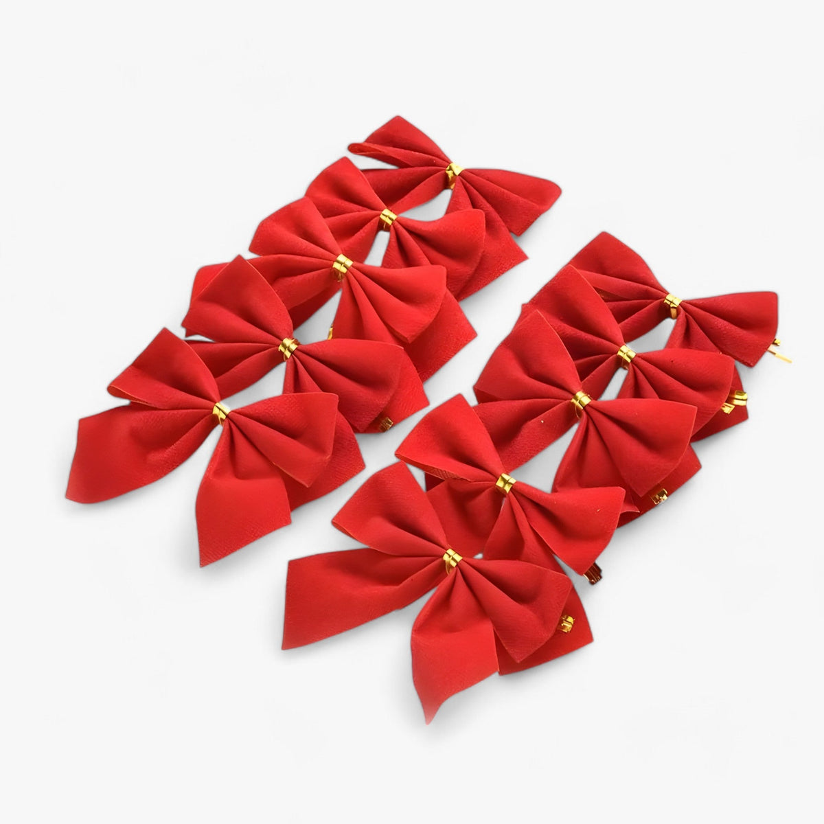 Weihnachtsbaum-Schleifen 12er-Set