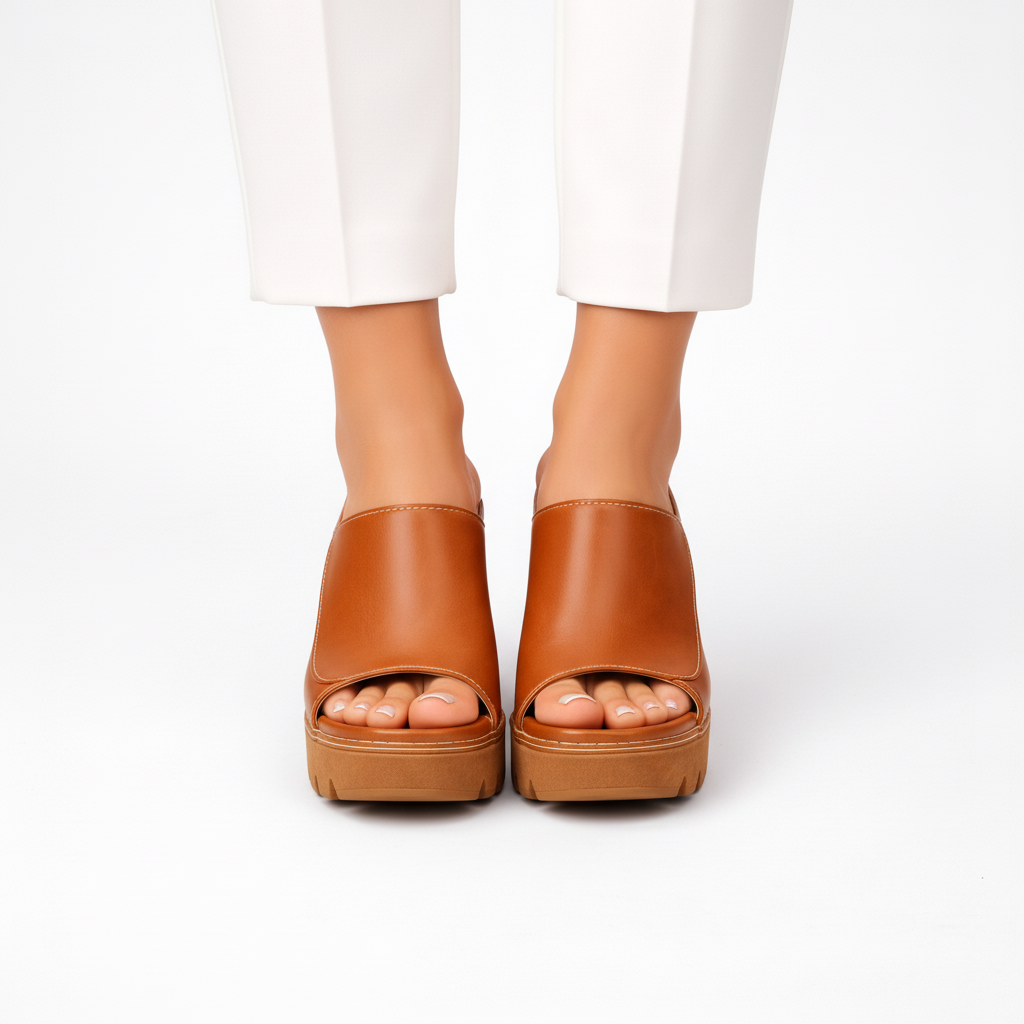 Damen Plateau Pumps