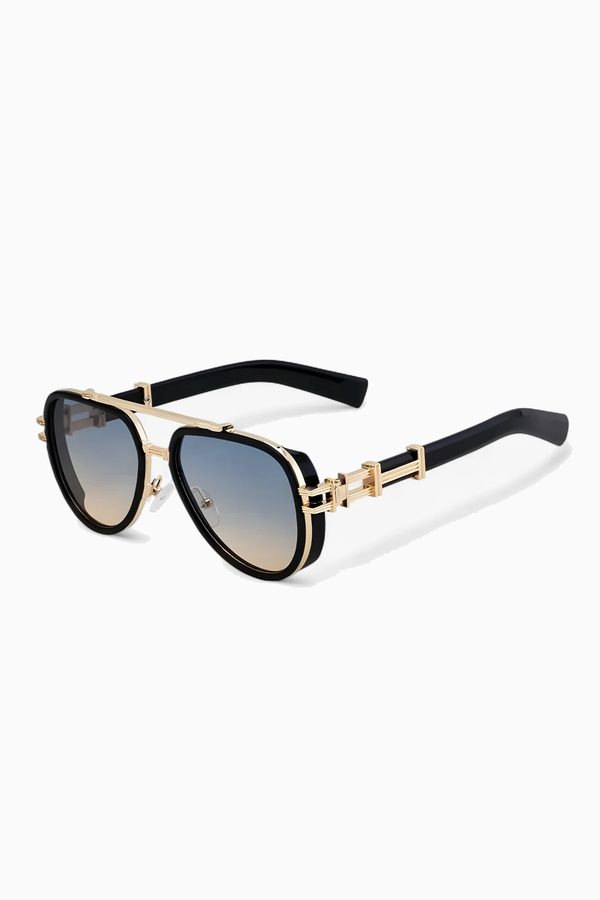 Herren Sonnenbrille Oversized Steampunk Polarisiert UV400