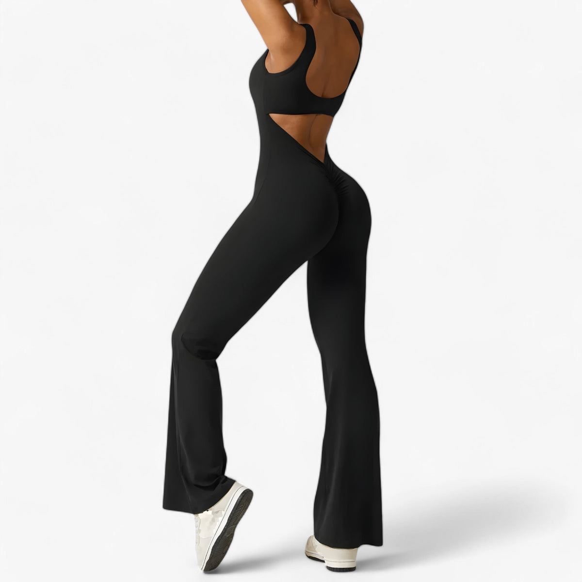 Damen Jumpsuit Komfortabel Ärmellos