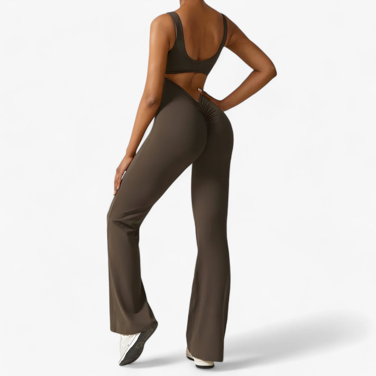 Damen Jumpsuit Komfortabel Ärmellos
