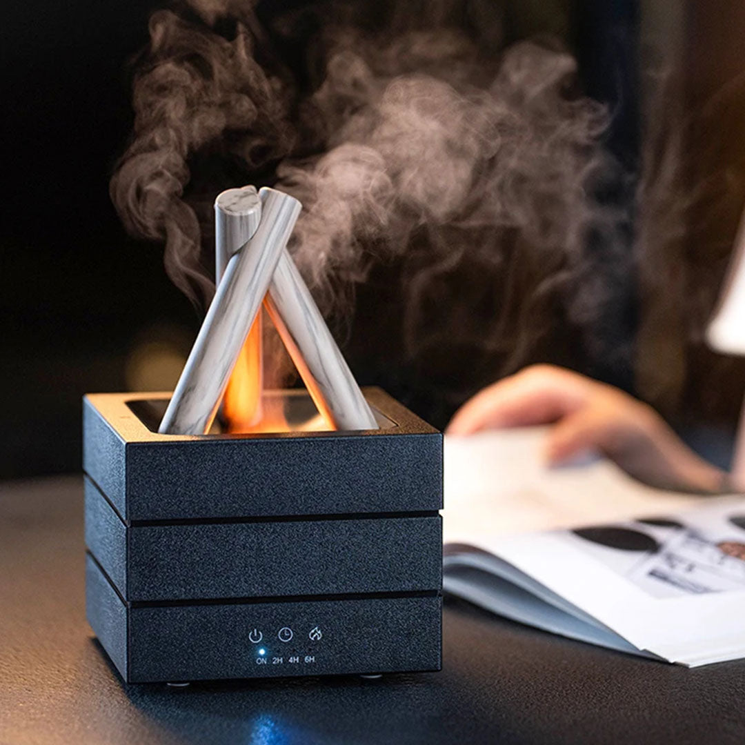 Lagerfeuer-Aroma-Diffusor – Flammeneffekt-Duftdiffusor