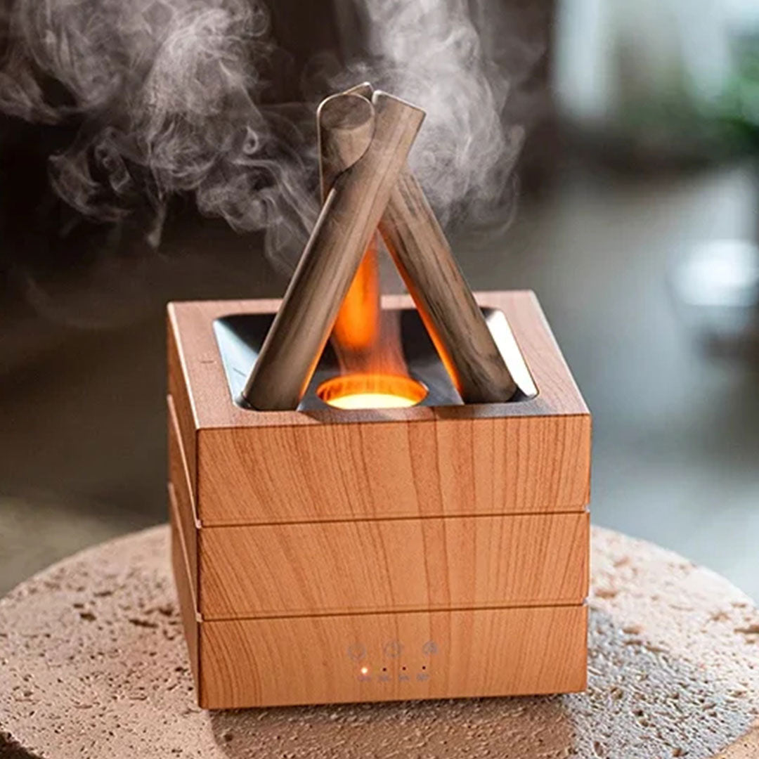 Lagerfeuer-Aroma-Diffusor – Flammeneffekt-Duftdiffusor