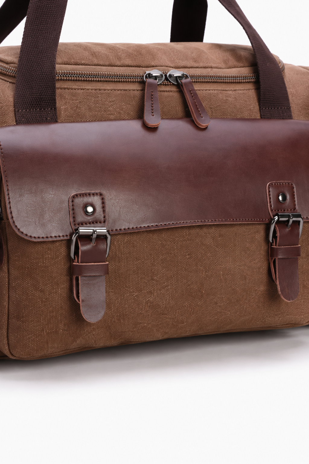 Herren Canvas-Reisetasche mit Schultergurt