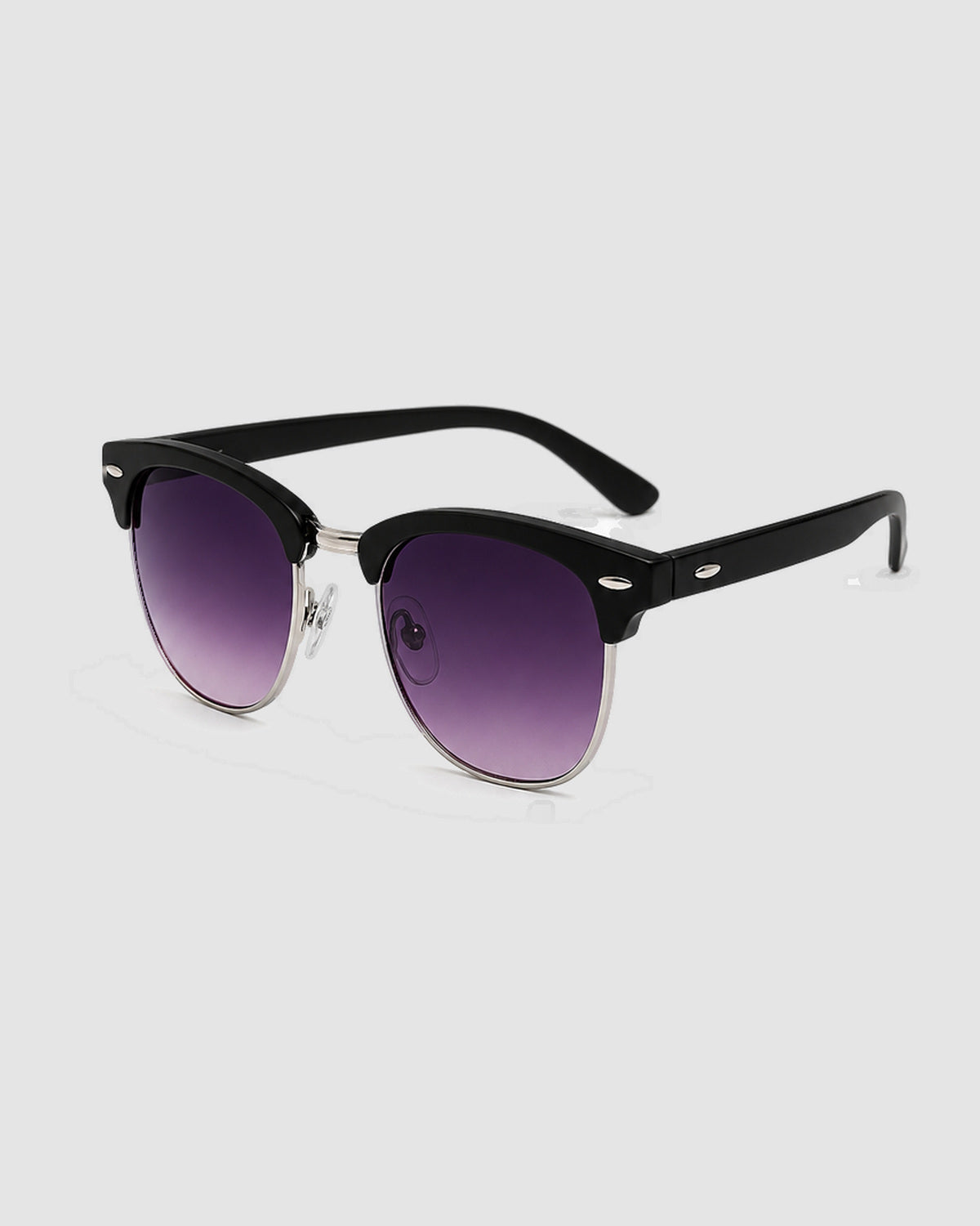 Herren Sonnenbrille mit Halbrand und UV400-Schutz, Bild 3