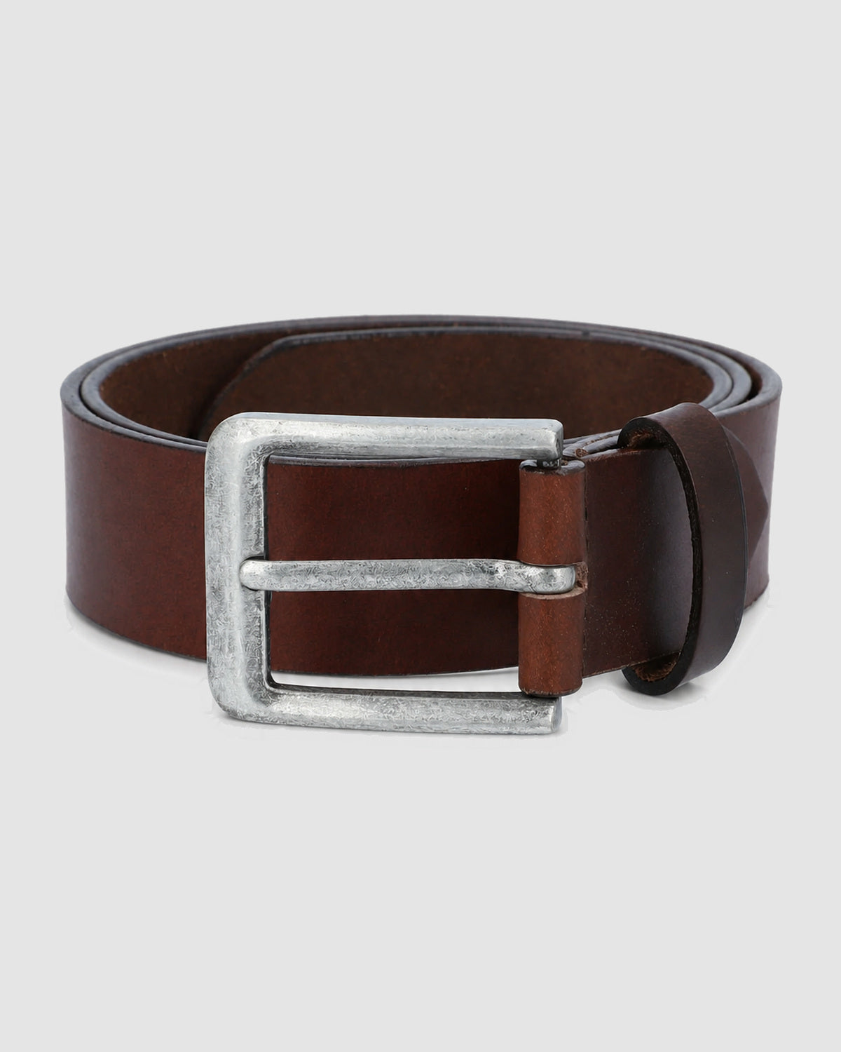 Herren Ledergürtel aus Büffelleder, 3,9 cm breit, Bild 3