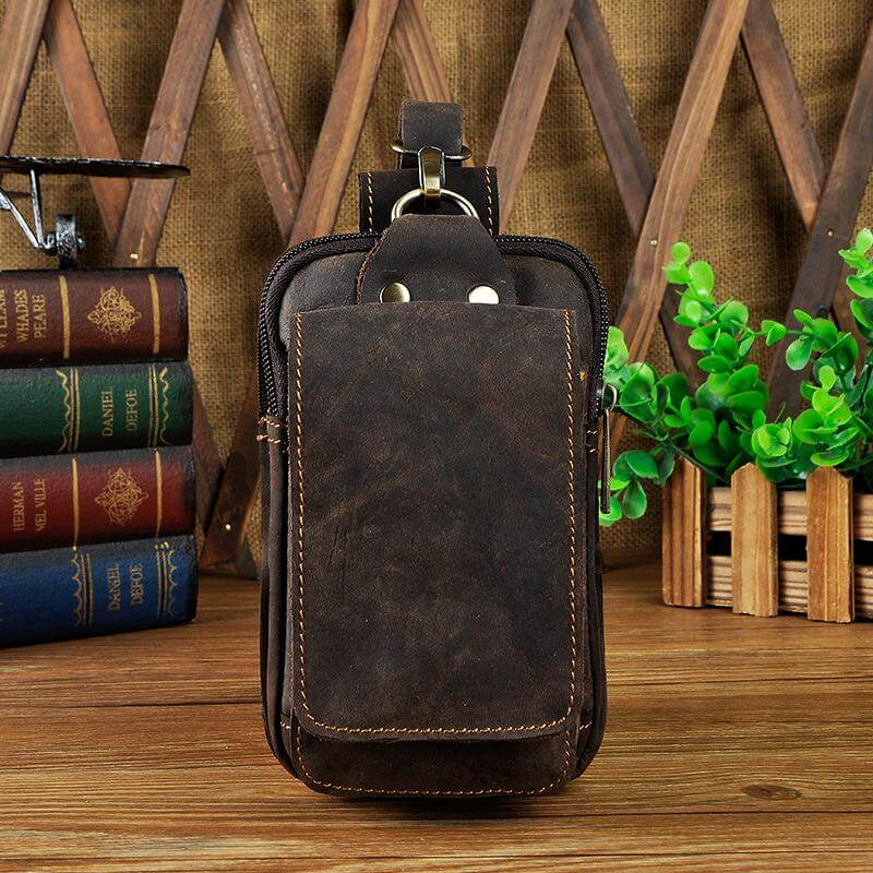 Herren Gürteltasche Echtleder