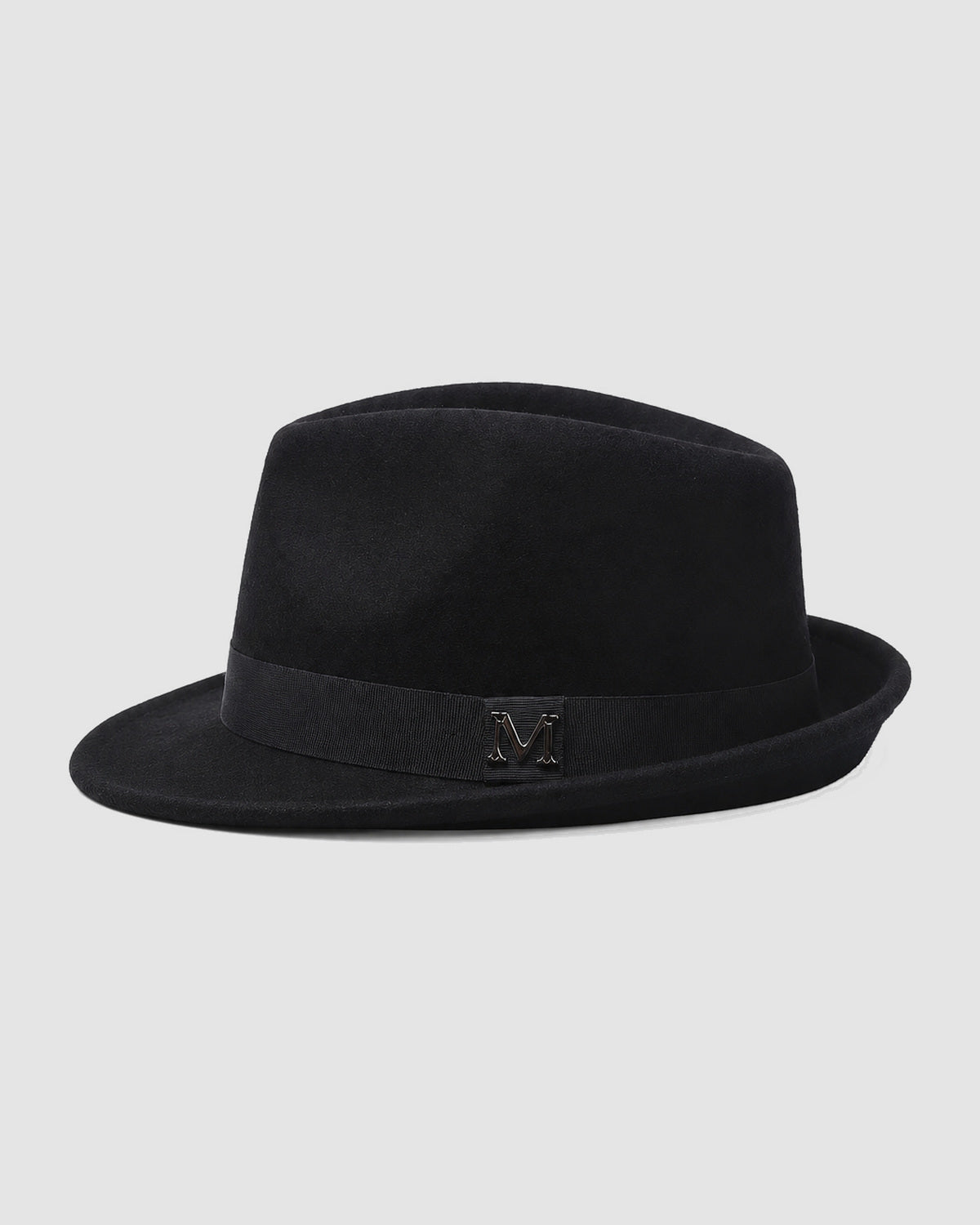 Herren Fedora-Hut mit Hutband – Schwarz, Bild 3