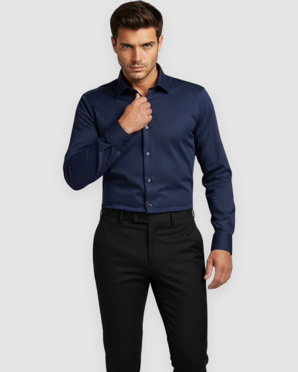 Herren Hemd Langarm, elastisch, Bild 11