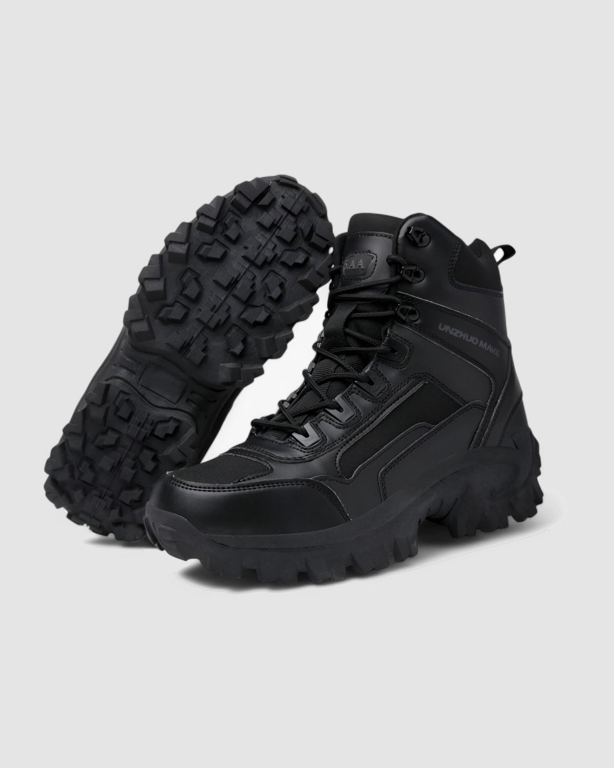 Herren Outdoorschuhe aus Mesh, rutschfest in Schwarz