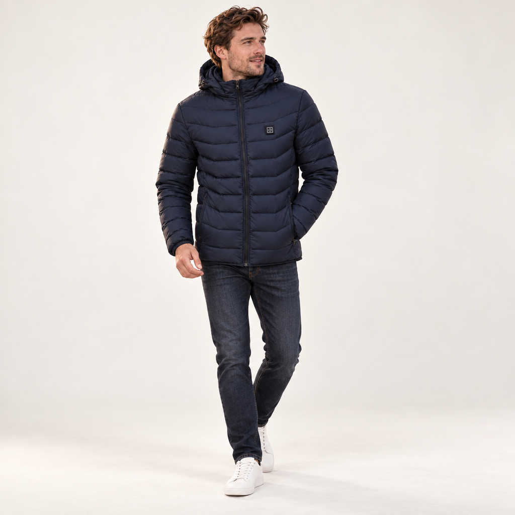 Unisex Aufladbare Beheizte Winterjacke – Einstellbare Wärmezonen