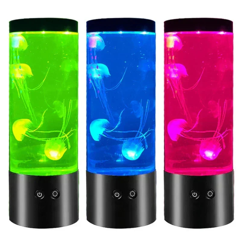 LED-Stimmungslampe Quallen-Aquarium mit Farbwechsel – Ansicht 4