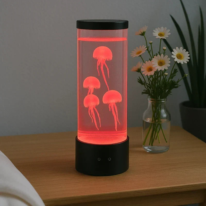 LED-Stimmungslampe Quallen-Aquarium mit Farbwechsel – Ansicht 3