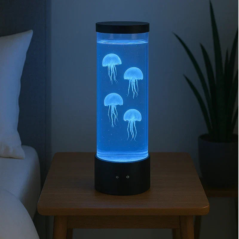 LED-Stimmungslampe Quallen-Aquarium mit Farbwechsel – Ansicht 2