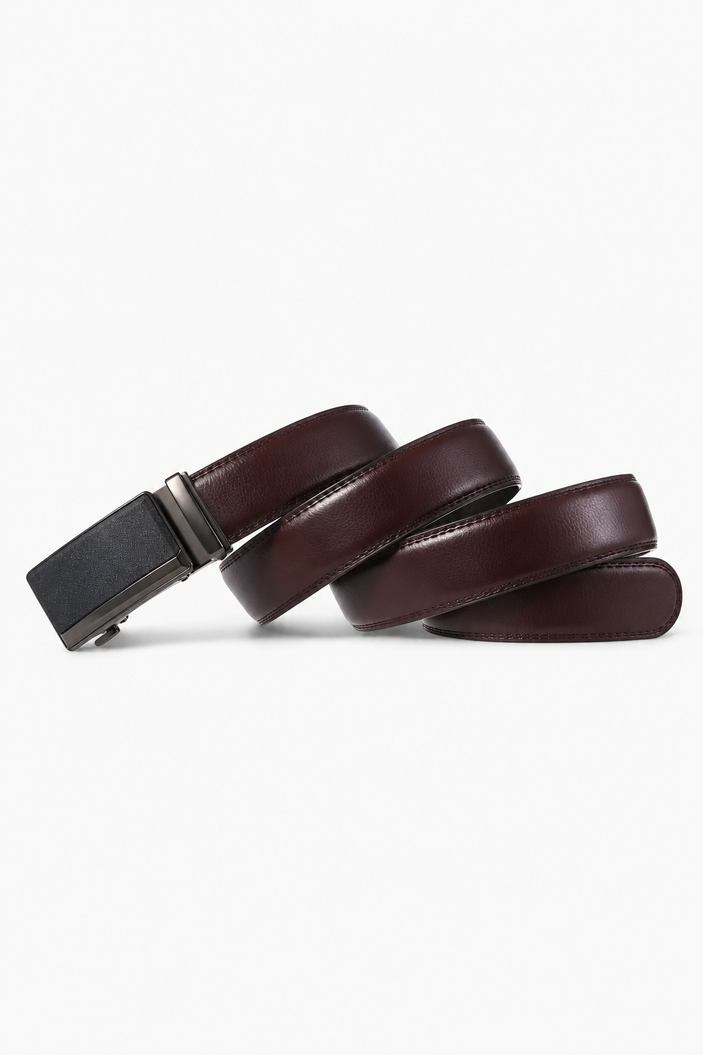 Herren Ledergürtel Kalbsleder - Schwarz Braun Elegant Langlebig