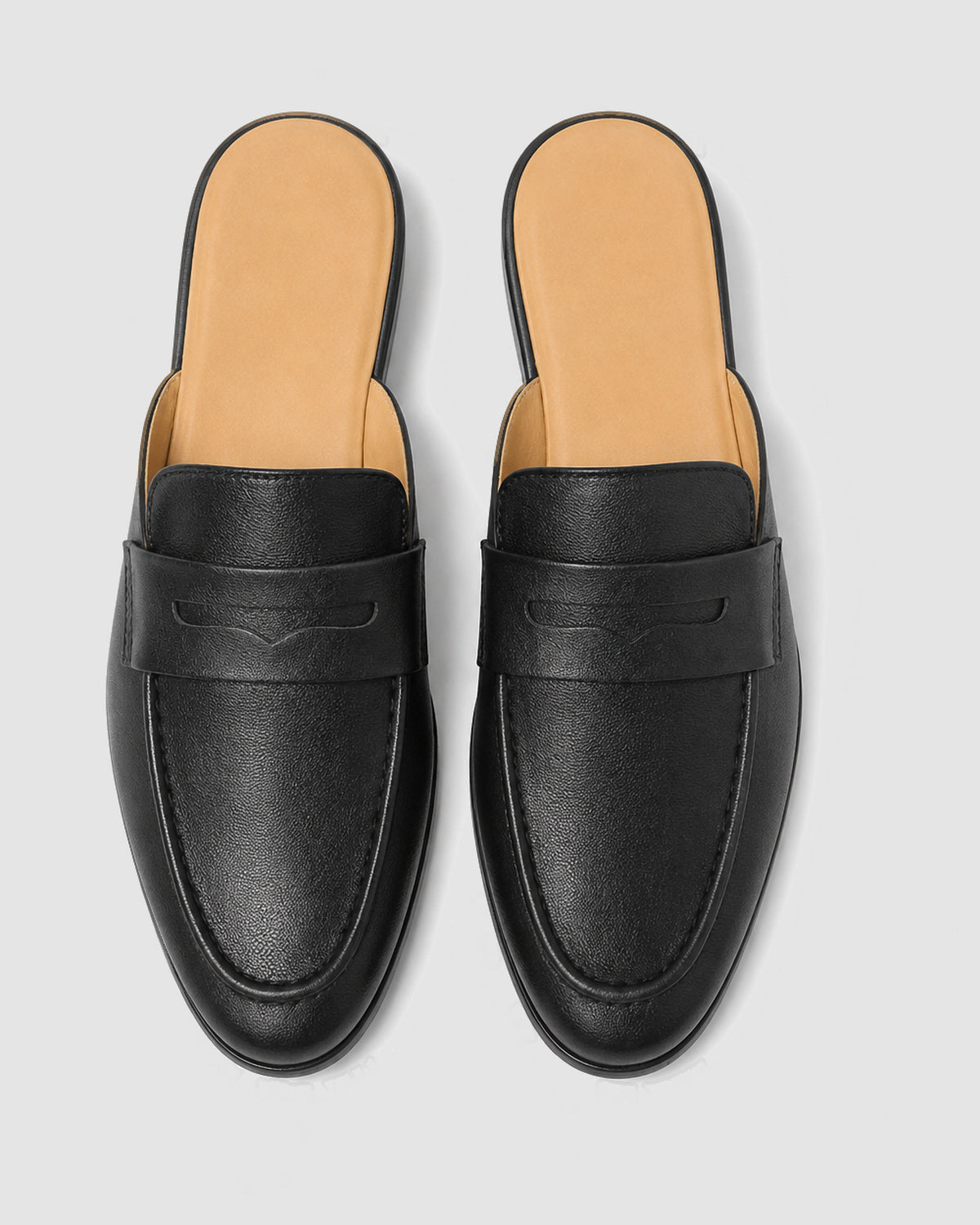 Herren Mules im Penny-Loafer-Stil, Slip-On, Bild 3
