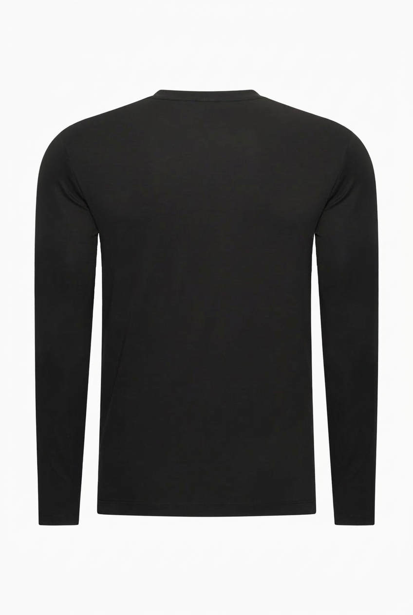 Beyoda Outfit-Set Herren Onyx Black & Soft Sand (mit Longsleeve) — Rückansicht