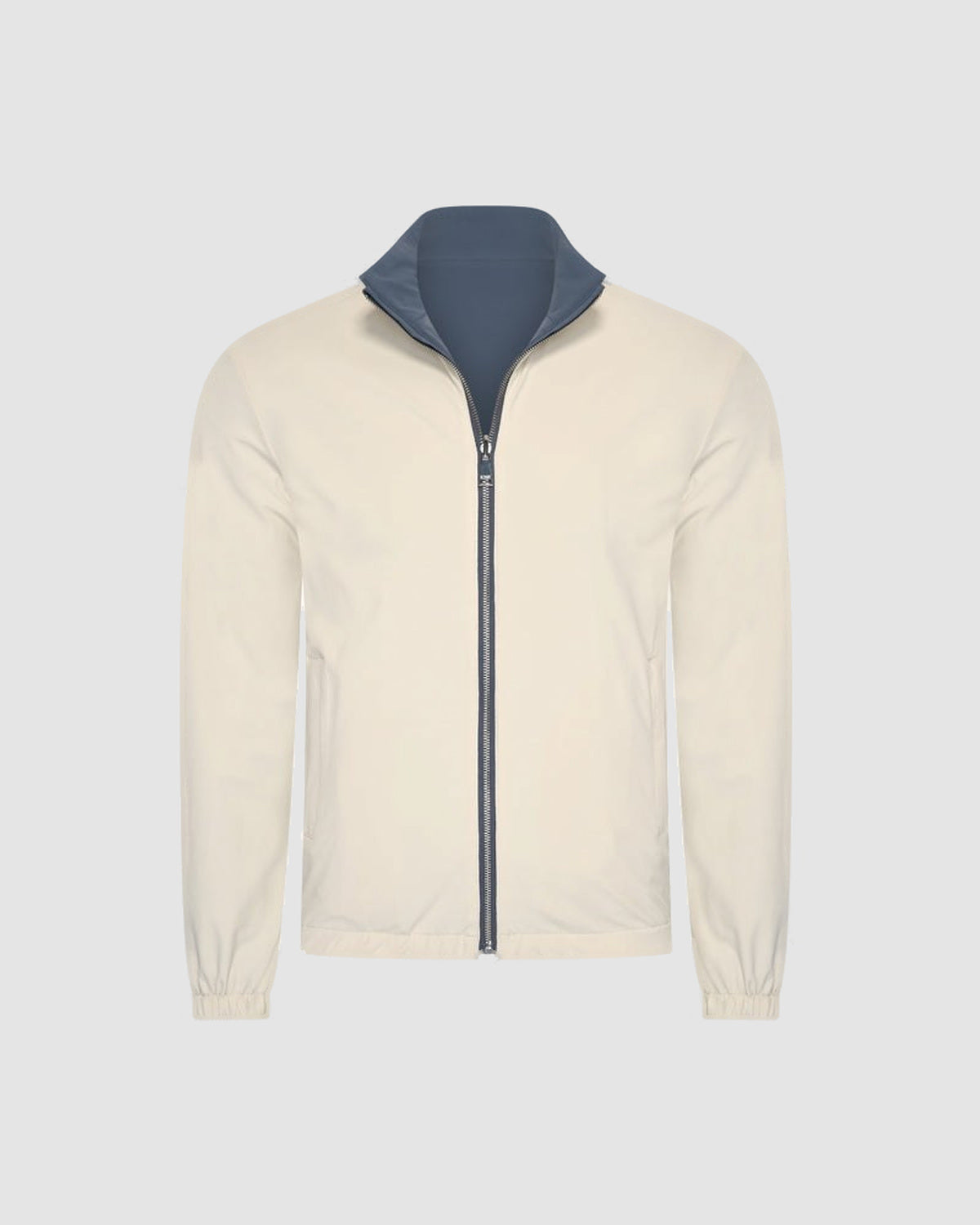 Herren Wendejacke, beidseitig tragbar – Stahlblau & Sandbeige, Bild 4