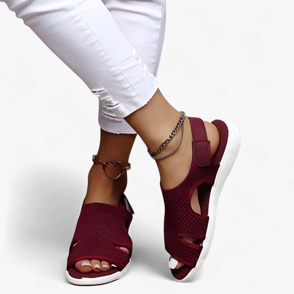 Herren Sandalen Netzgewebe