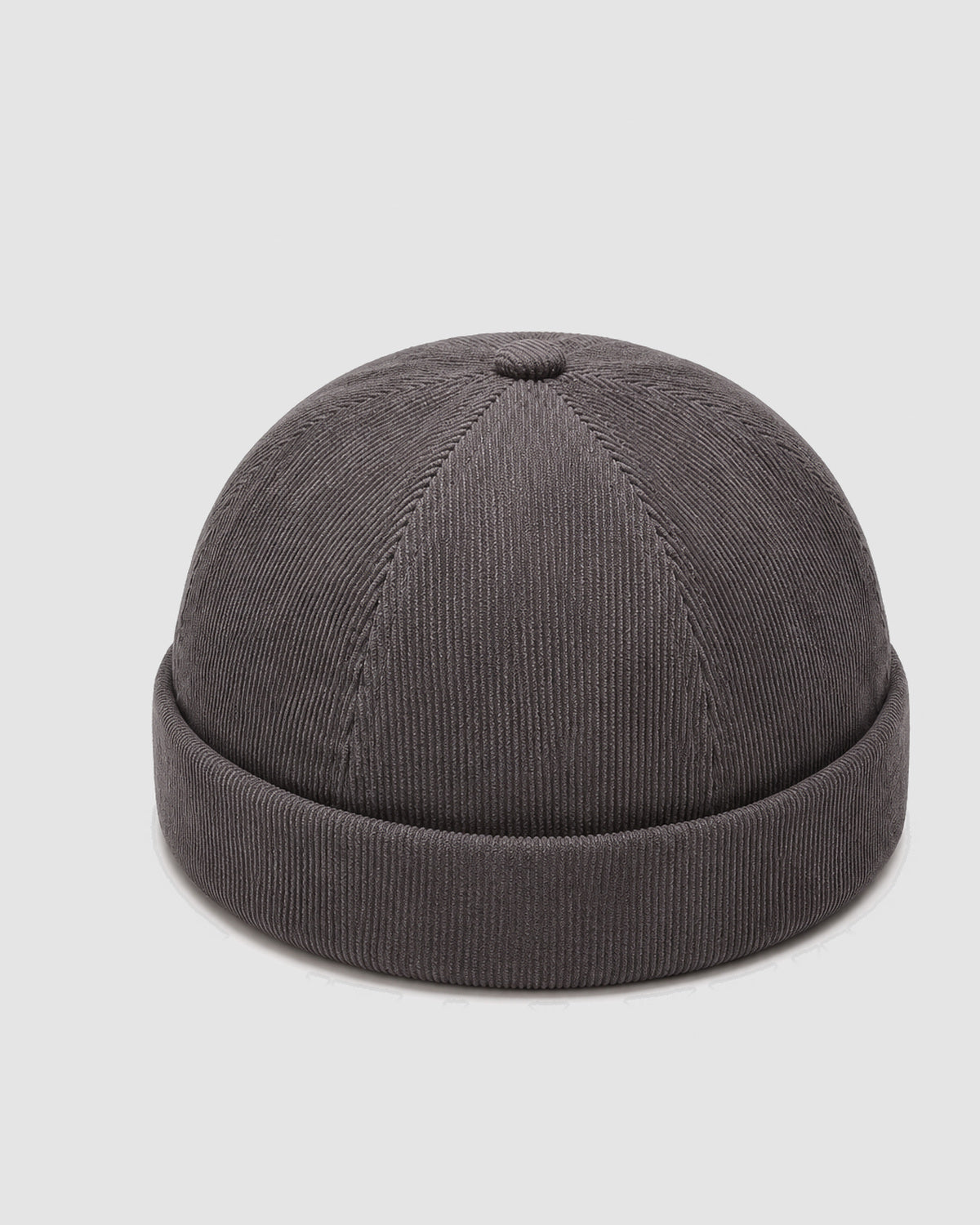 Herren Docker-Mütze aus Baumwolle – Grau
