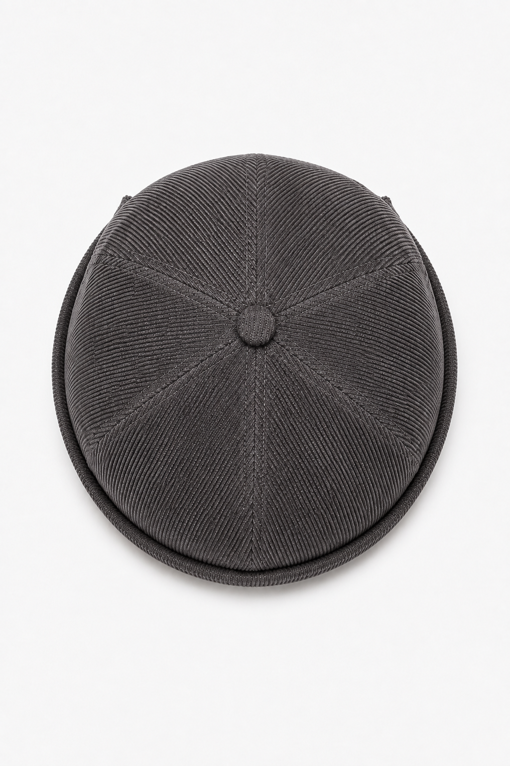 Unisex Docker-Mütze aus Baumwolle – Grau