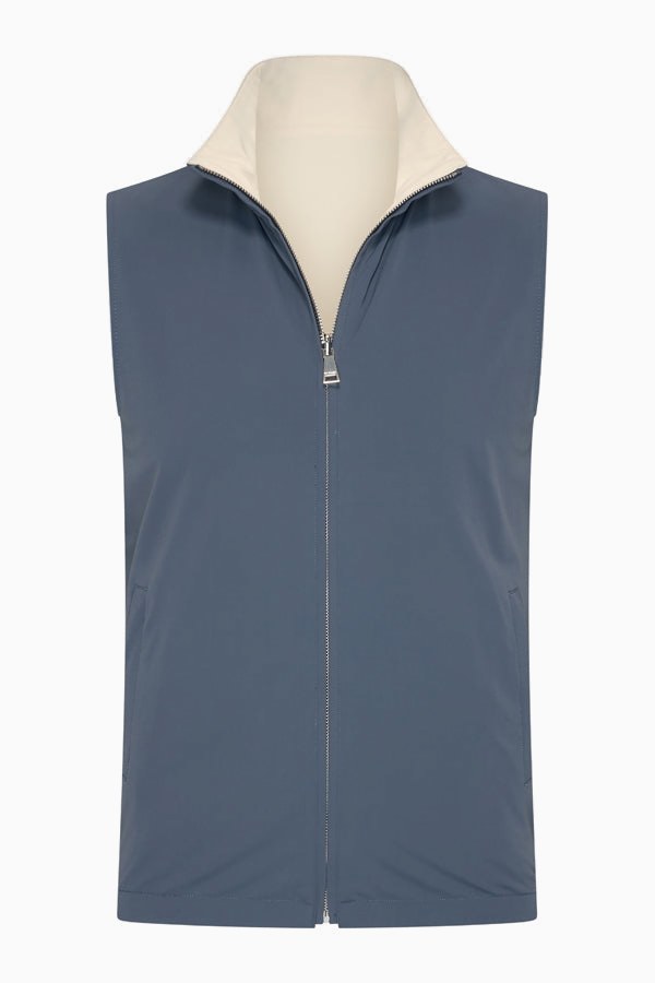 Beyoda Outfit-Set Herren Steel Blue & Soft Sand (mit Longsleeve) — Ärmel-Detail