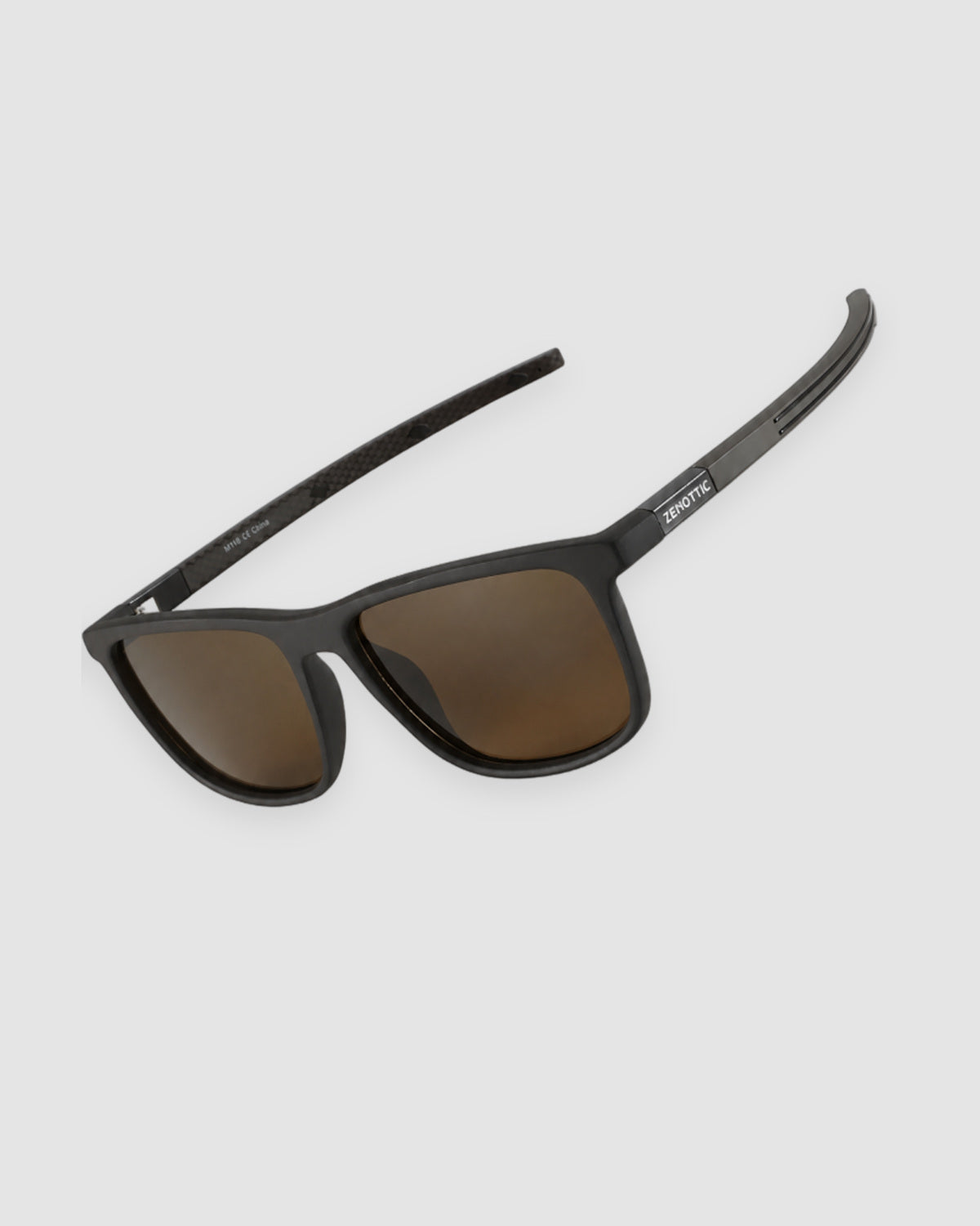 Herren Sonnenbrille eckig, polarisiert mit UV-Schutz, Bild 3