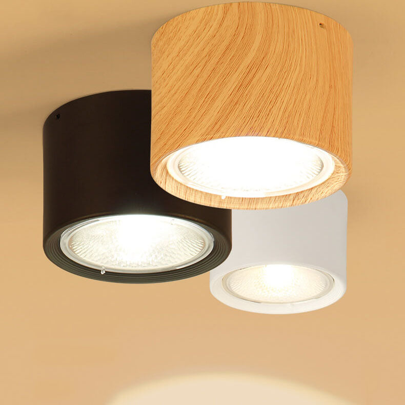 Nordischer Zylinder-Spot LED Deckenleuchte