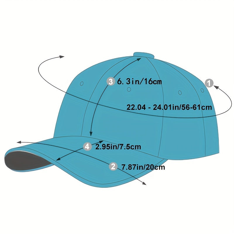 Baseball Cap : PU-Leren Baseballpet voor Heren, Ideale Keuze Geschenken Leer - Zwart in