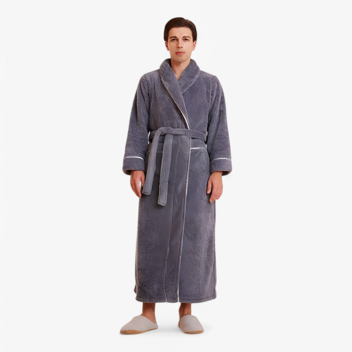 Damen- und Herren-Bademantel Weich