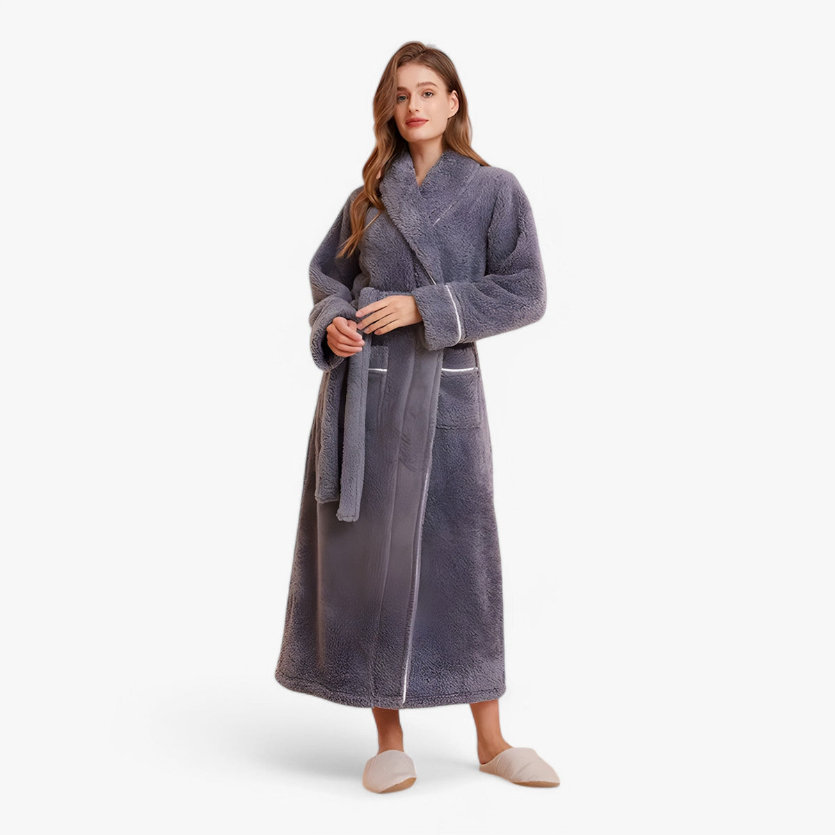 Damen- und Herren-Bademantel Weich