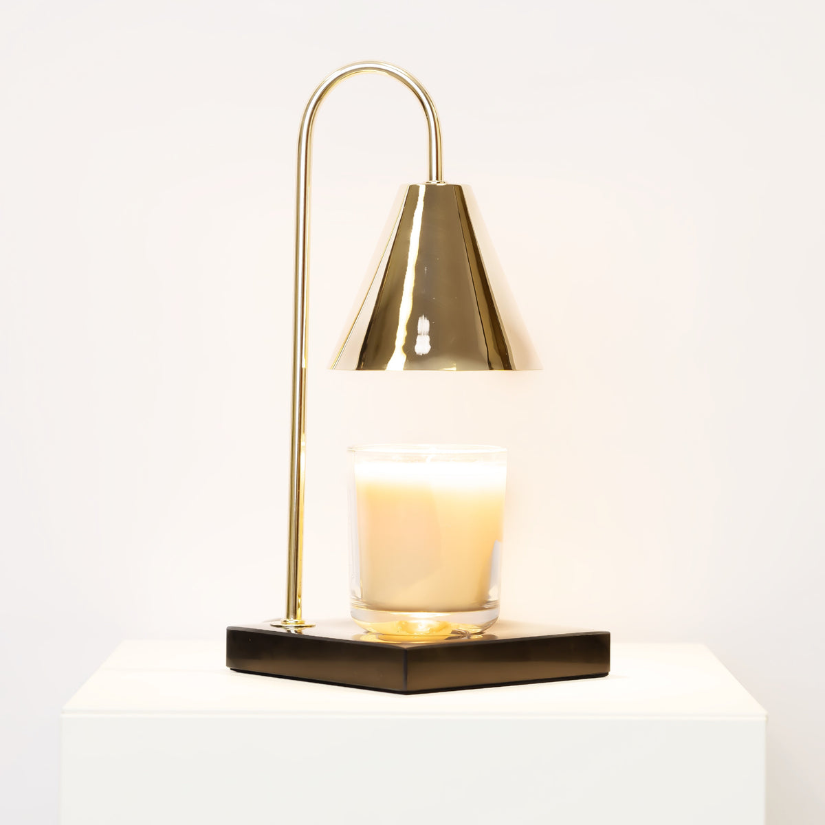 Marmor-Duftlampe – Flammenlose Wachsschmelzlampe mit Timer