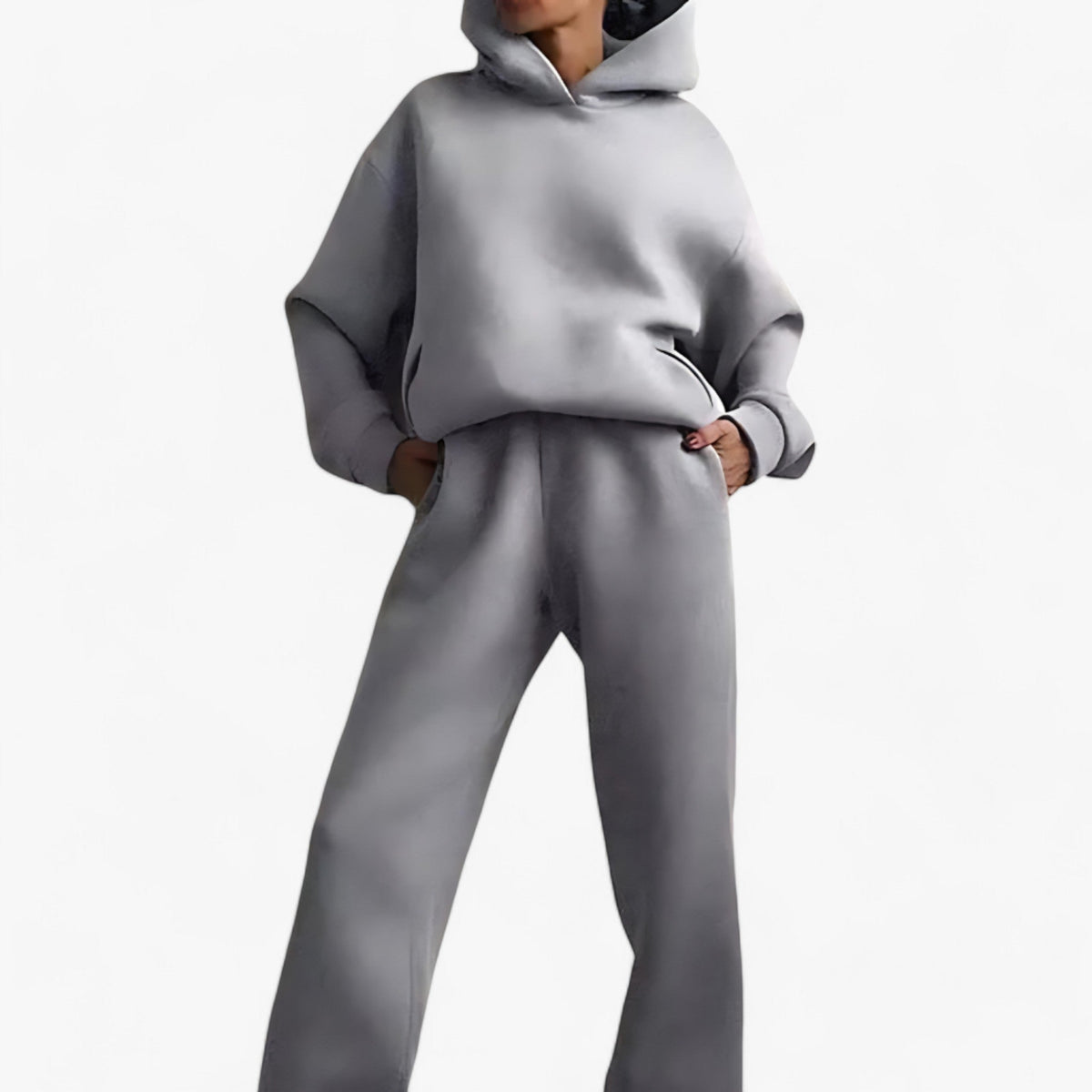Winter-Sweatshirt-Set Kapuze