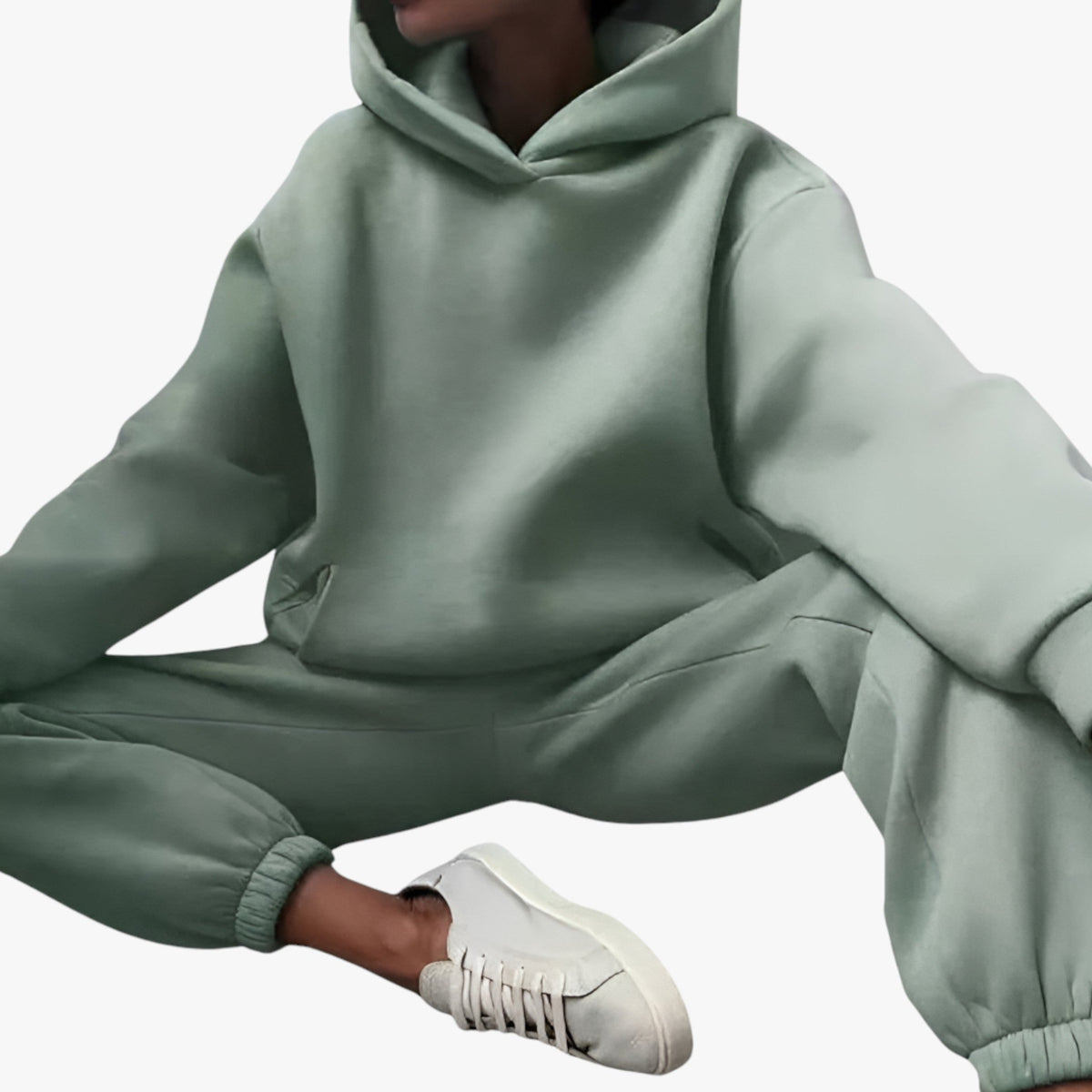 Winter-Sweatshirt-Set Kapuze