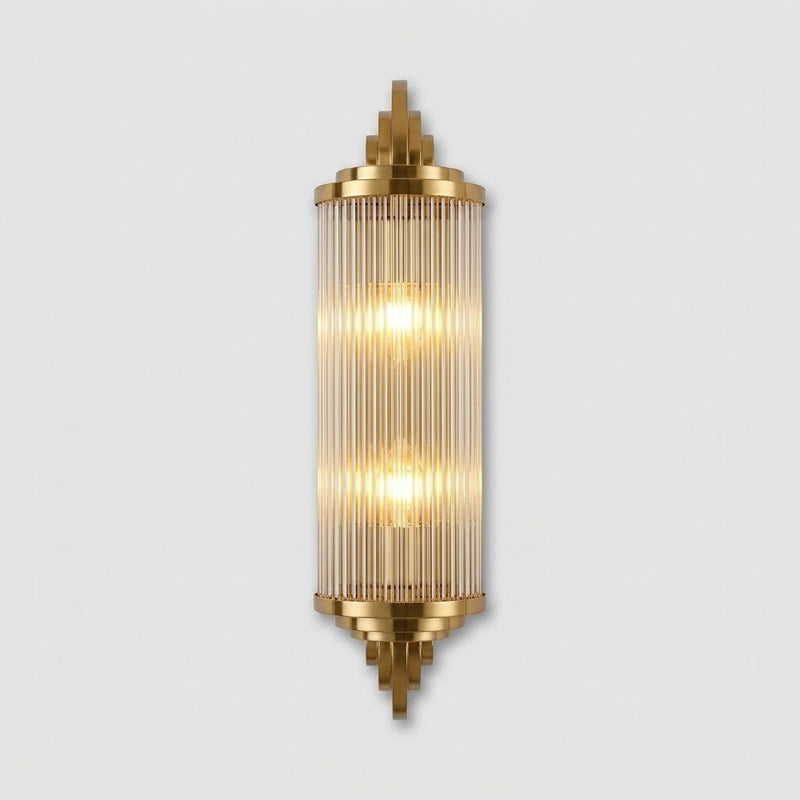 Gatsby Wandlampe - Art-Deco-Eleganz in Gold