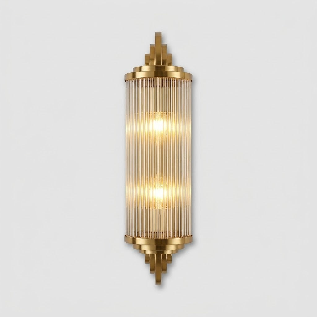 Gatsby Wandlampe - Art-Deco-Eleganz in Gold