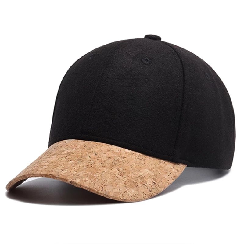 Hat : Cap Heren Zwart - Herencap van Retro Linnen voor Luchtige Lente - En Zomeroutfits in Geen borduurwerk