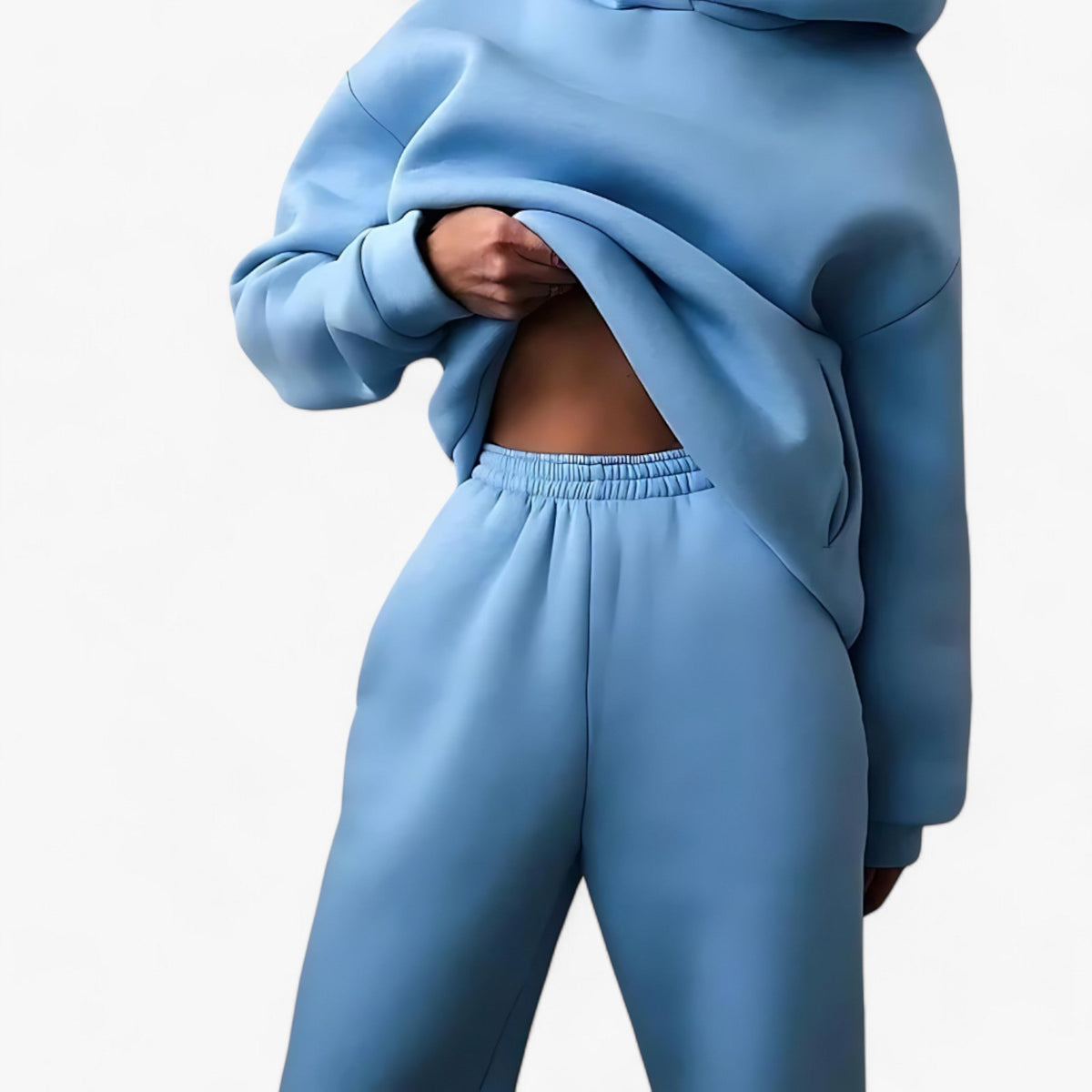 Winter-Sweatshirt-Set Kapuze