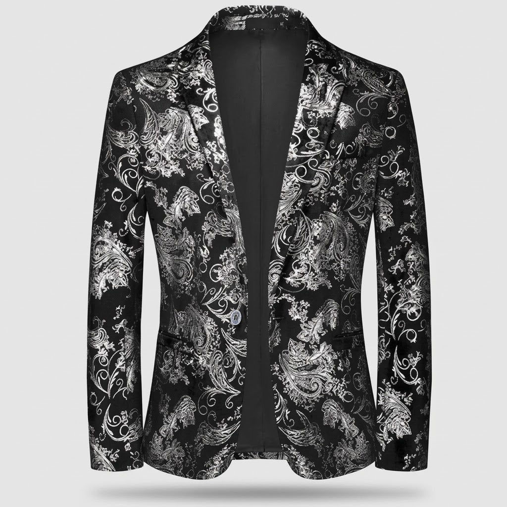 Herren Business Blazer - Barockmuster, Oscar