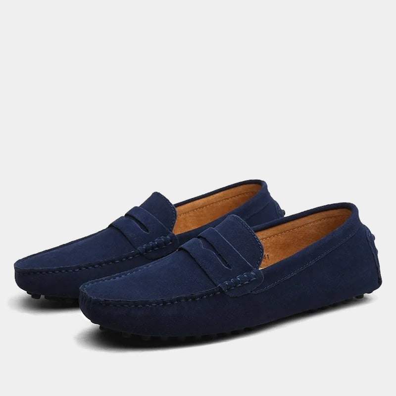 Mokassins Herren Wildleder - Moderne Penny-Loafer