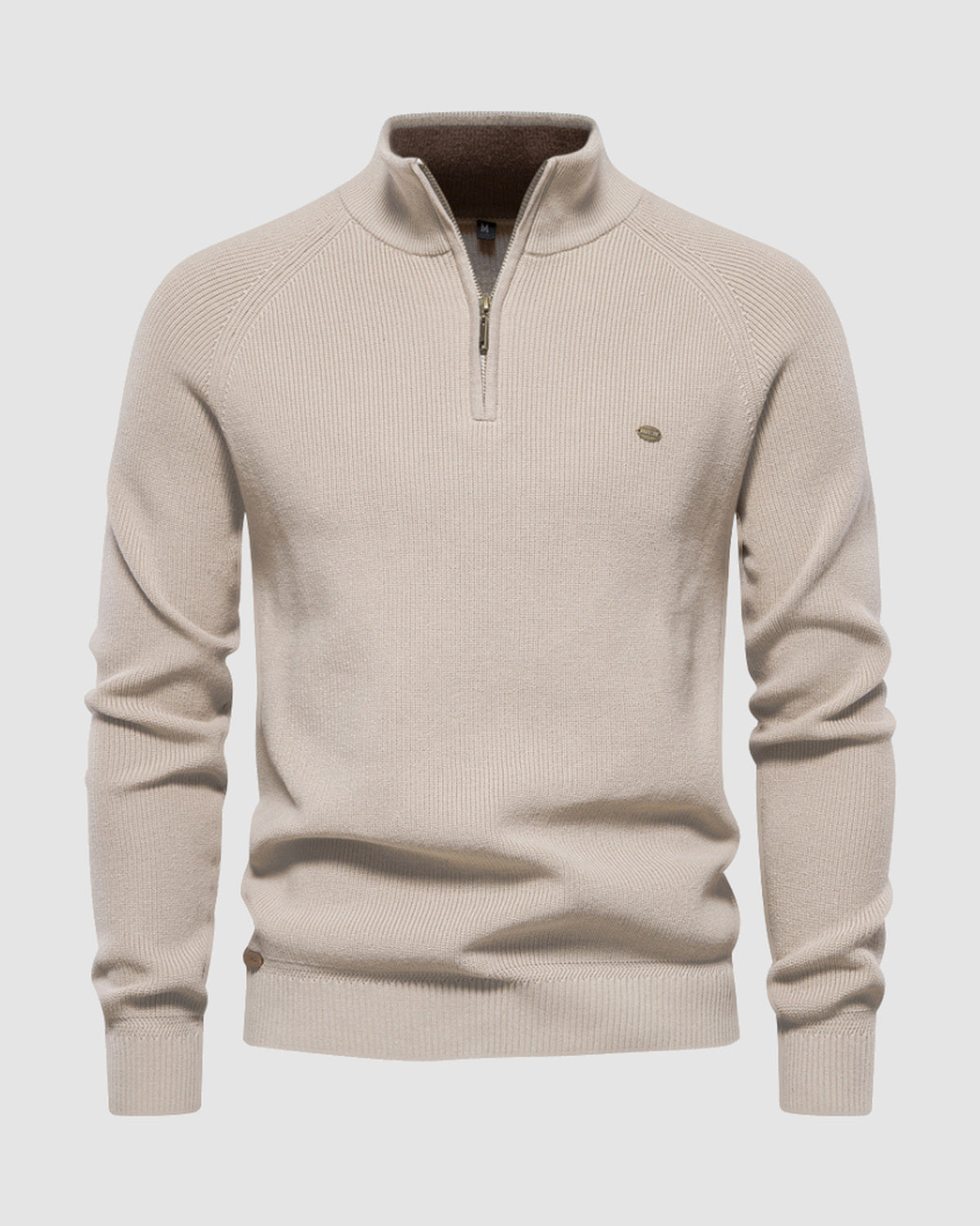 Herren Pullover mit Half-Zip, Bild 1