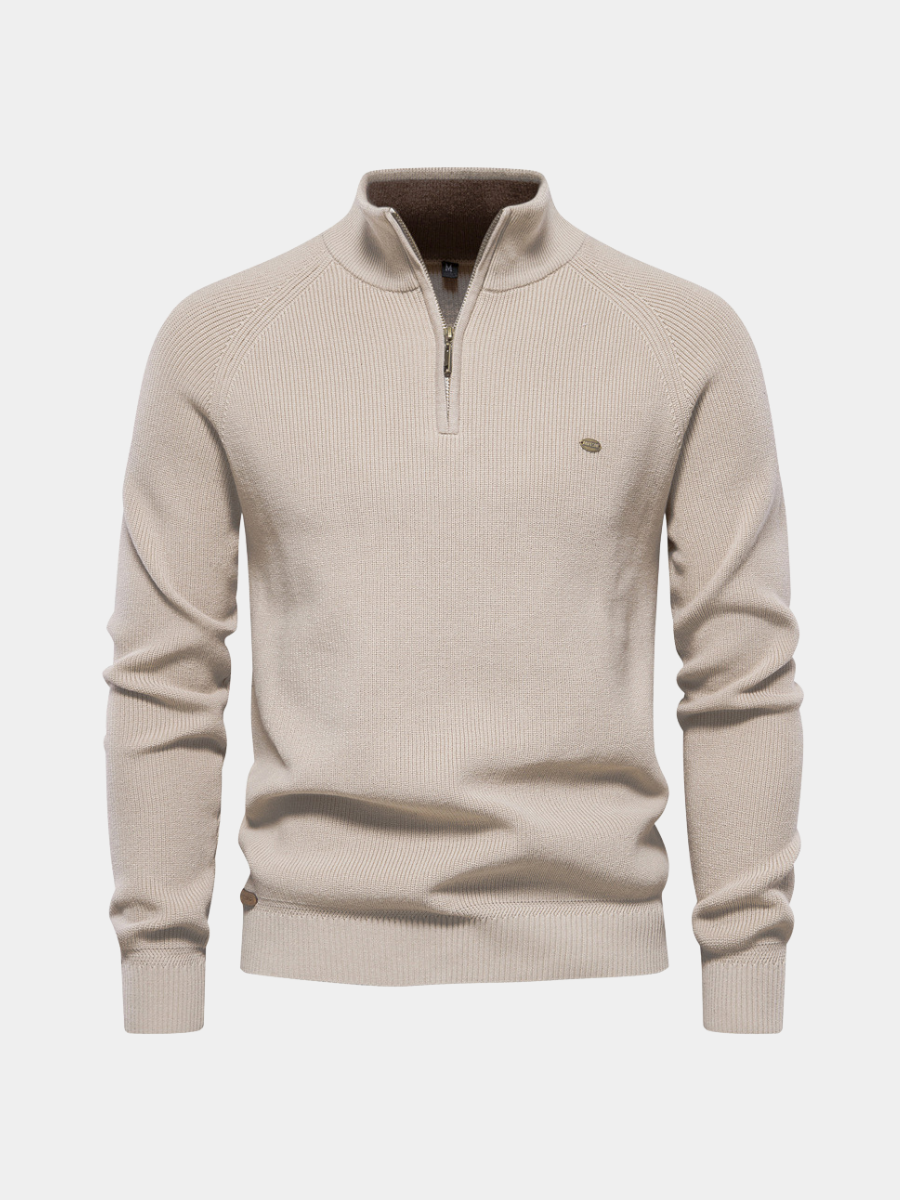 Herren Half-Zip Pullover
