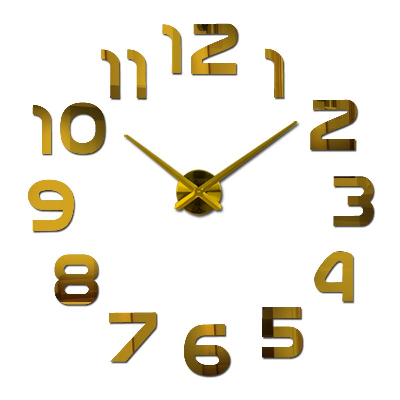 3D Wanduhr Acryl Modern