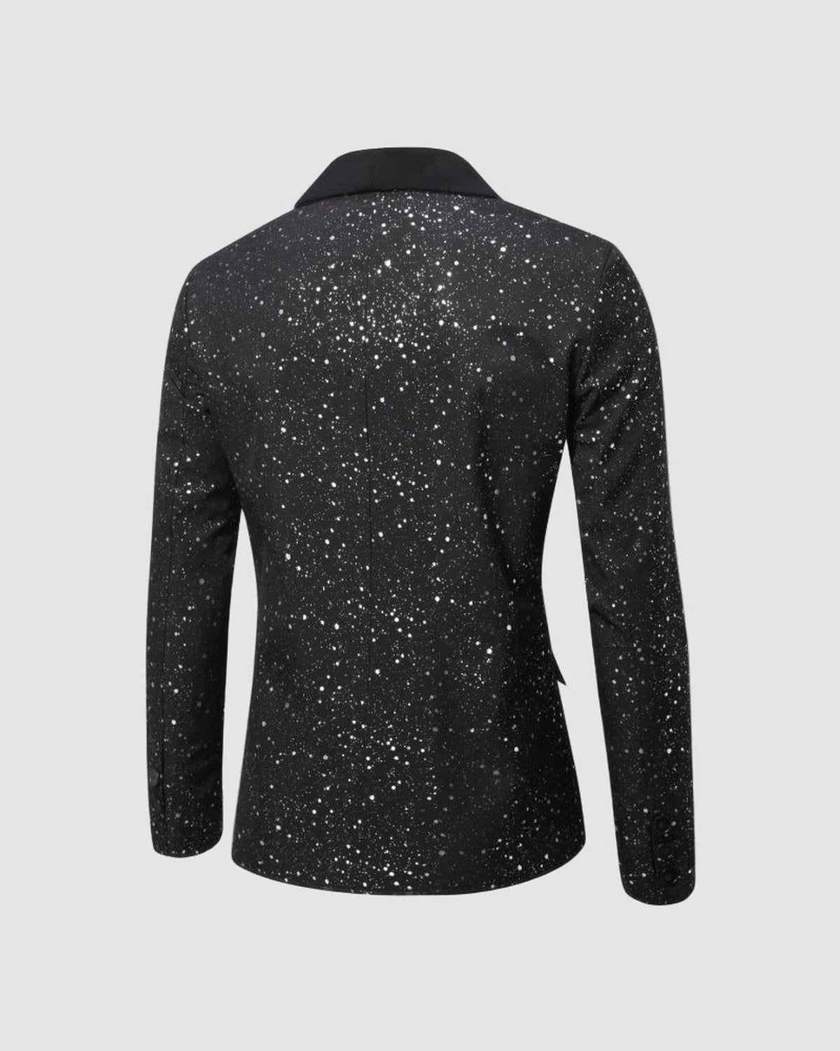Herren Sakko mit Glitzer und Satin-Schalkragen, Bild 2