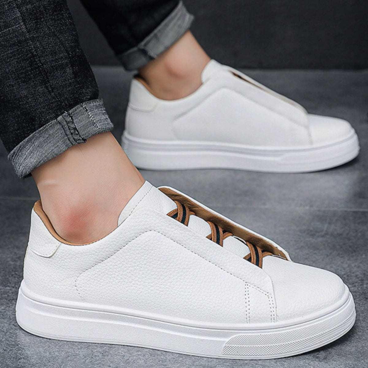 Herren Slip-on Sneaker - Komfortabel für Alltag & Freizeit