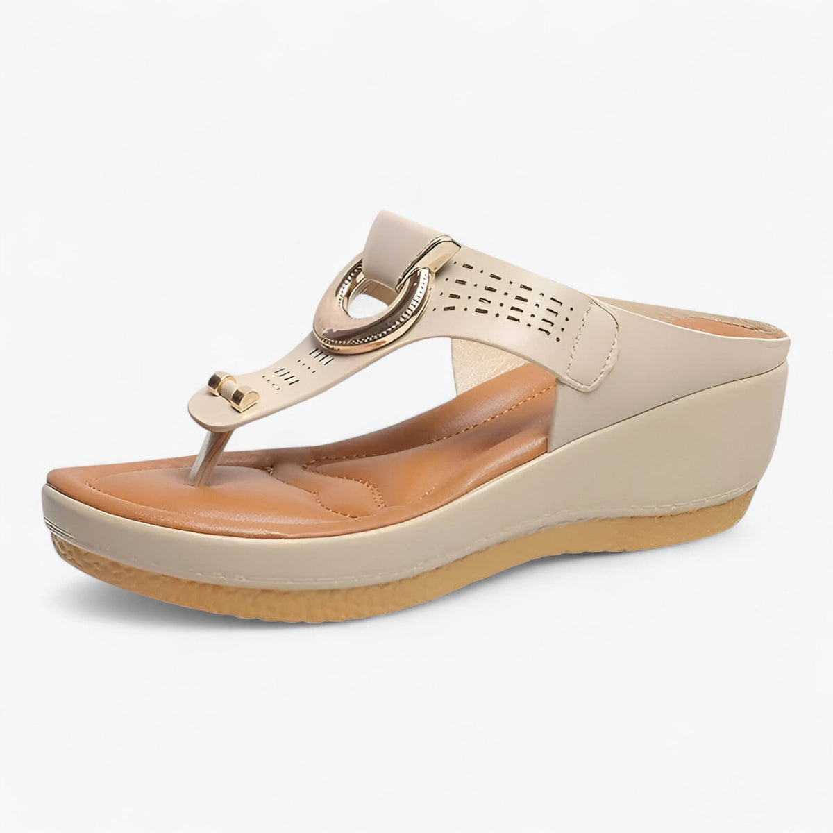 Damen Sandalen Flach