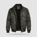 Herren Reissverschlussjacke - Robuster Hueftlanger Wintermantel