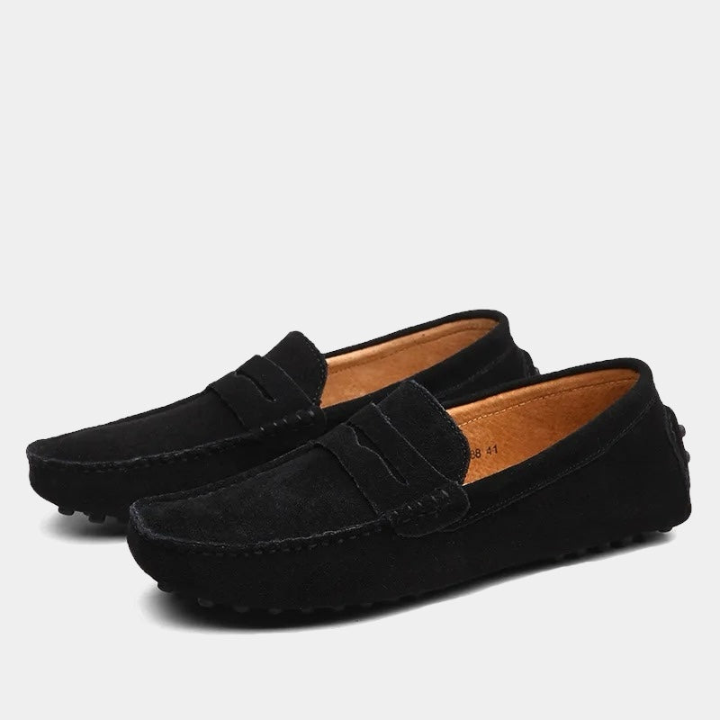 Mokassins Herren Wildleder - Moderne Penny-Loafer